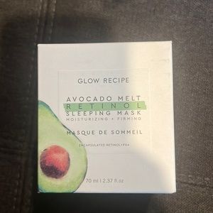 glow recipe avocado retinol sleeping mask